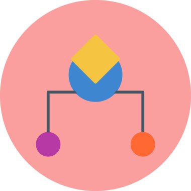 Seo simgesinin vektör illüstrasyonu