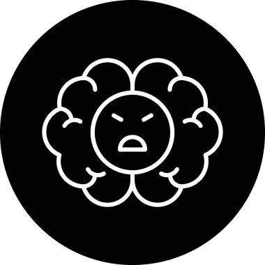 Şirin bir çizgi film karakterinin vektör çizimi