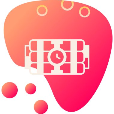 Modern bir simgenin vektör illüstrasyonu