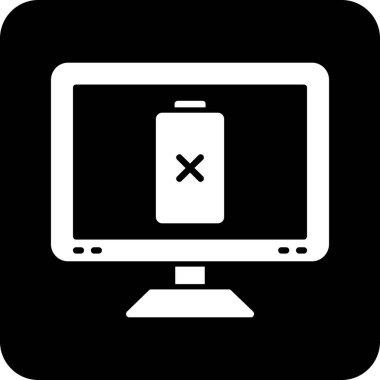 dizüstü bilgisayar simgesi, vektör illüstrasyonu