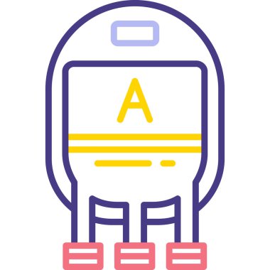 tram modern simge, basit tasarım vektör çizimi