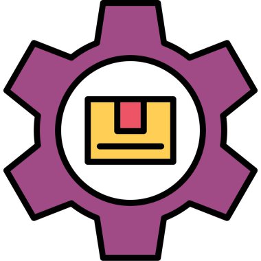 iş simgesi vektör illüstrasyonu