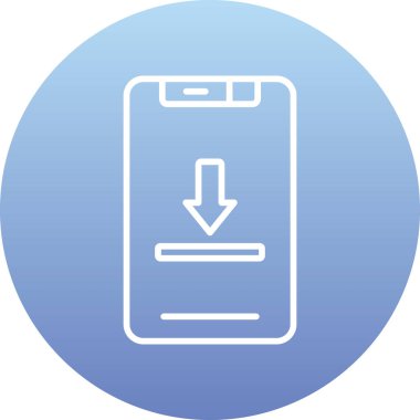 cep telefonu ikonu vektör illüstrasyonu