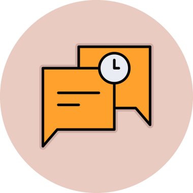 e- posta iletisi simgesi, vektör illüstrasyon tasarımı