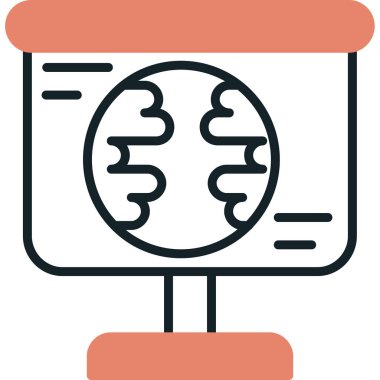 Dosya özeti biçiminde analiz çizelgesi simgesi