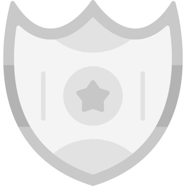 Rozet rozet simgesi taslak biçimi