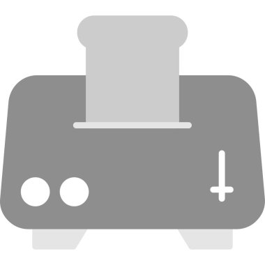 Elektrikli ısıtıcı. Web simgesi basit tasarım