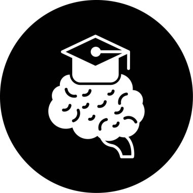 Eğitim simgesi vektör illüstrasyonu