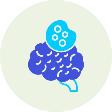 Dondurma simgesinin vektör illüstrasyonu