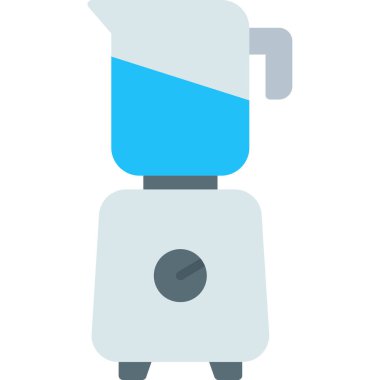 Mutfak gereçleri ev ikonu düz stil