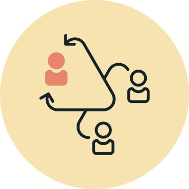 seo modern simgesinin vektör illüstrasyonu