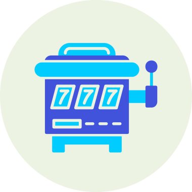 - Makine. Web simgesi basit illüstrasyon