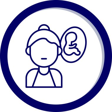 kadın doktor vektör çizim