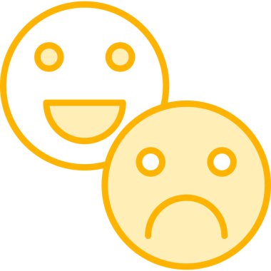 İfade Emoji kutsal kişilerin resmi, vektör çizim