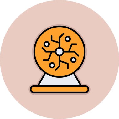 Virüs. Web simgesi basit illüstrasyon