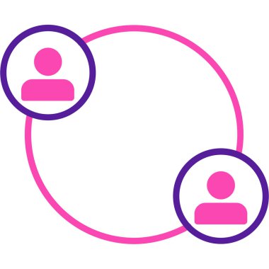 İş ve finans simgesinin vektör illüstrasyonu