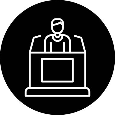 İnsan simgesi tasarım şablonunun çizim vektörü grafiği