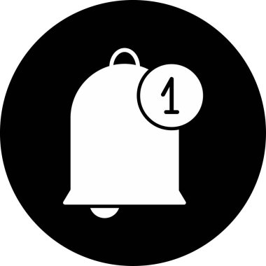 Siyah torba simgesinin vektör illüstrasyonu