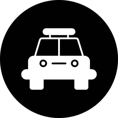 Vektör taksi simgesi illüstrasyonu