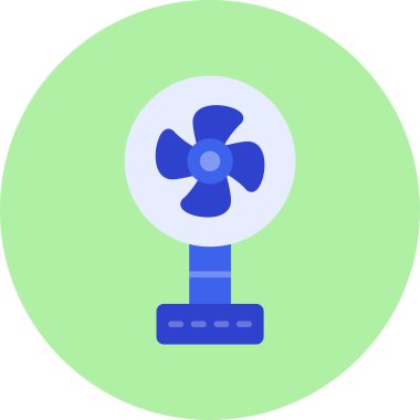 fan simgesi vektör illüstrasyonu