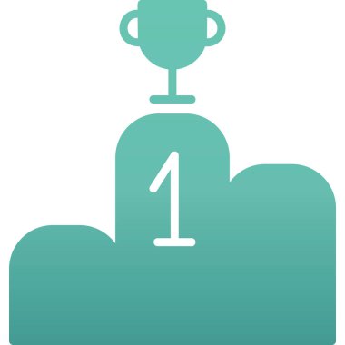 Kupası simge vektör çizim