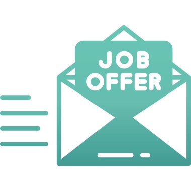 izole edilmiş iş sunma simgesi, vektör illüstrasyonu