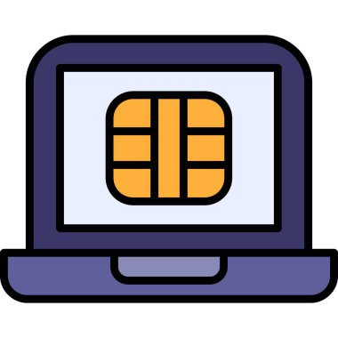 kart simge vektör çizim