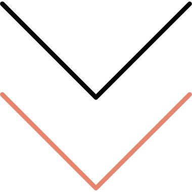 Ok. Web simgesi basit illüstrasyon