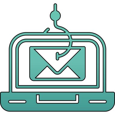 posta simgesi. Vektör stili düz ikonik sembol. beyaz arkaplanda yuvarlak mavi renk