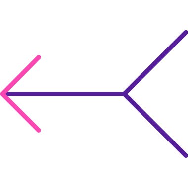 ok simgesi vektör illüstrasyonu