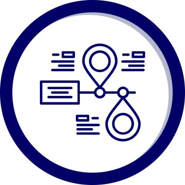 seo modern simgesinin vektör illüstrasyonu