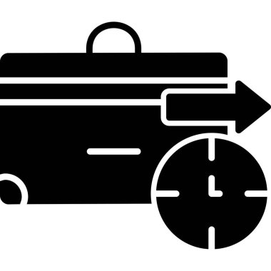 tren vektör simgesi. biçim düz sembol, beyaz renk, yuvarlak açılar, siyah arkaplan