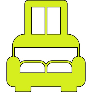 araba simgesi vektör illüstrasyonu