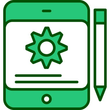 cep telefonu vektör simgesi