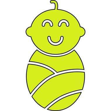 Çizgi film karalaması Büyük gülümsemeli mutlu arı