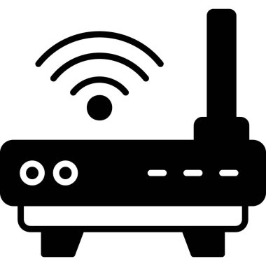 Yönlendirici. Web simgesi basit tasarım