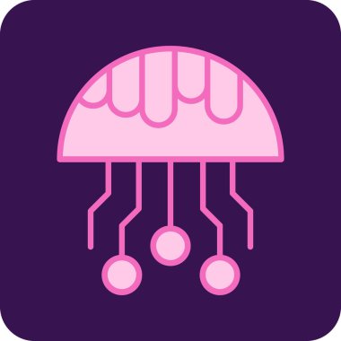 Moda stili izole edilmiş arkaplanda mantar simgesi