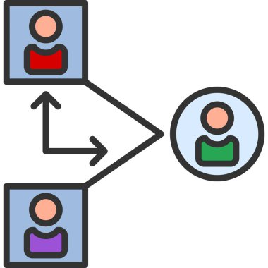 ağ simgesi, vektör illüstrasyonu