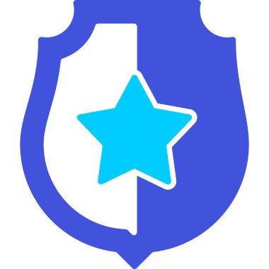 kalkan ağ simgesi, basit illüstrasyon