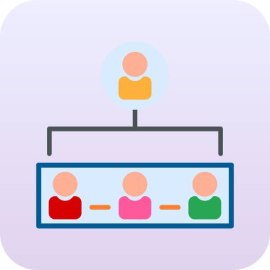 konferans sunum simgesi vektör illüstrasyonu