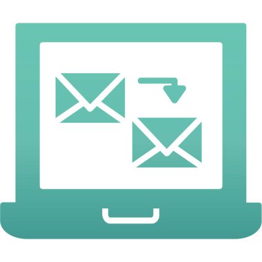 e-posta düz simgesi düz biçimli