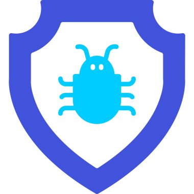 Virüs. Web simgesi basit illüstrasyon