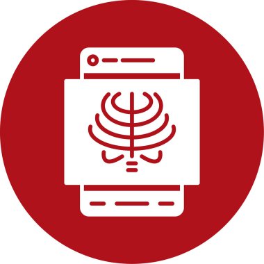 Eşsiz Wiifi Vektör Satır Simgesi