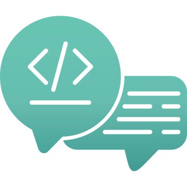 sohbet işareti simgesi ile konuşma balonu iletisi