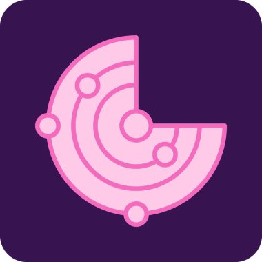 - Şeker. Web simgesi basit illüstrasyon