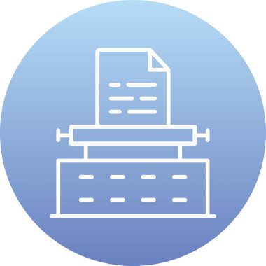 arşiv dosya simgesi ana hat biçiminde