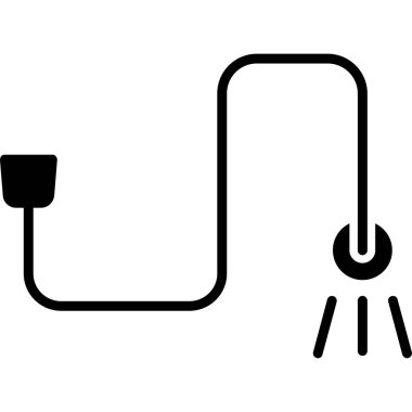 Ateş vektörü simgesini ateşle