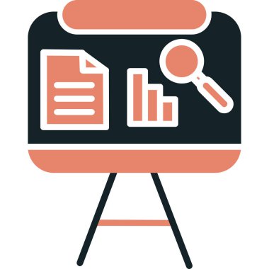 Sunuyu web simgesi, vektör çizim