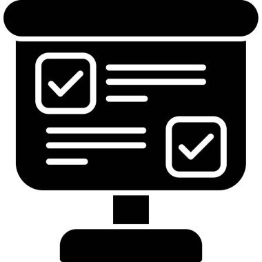 Seo simgesinin vektör illüstrasyonu