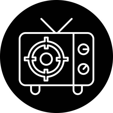 Seo simgesinin vektör illüstrasyonu